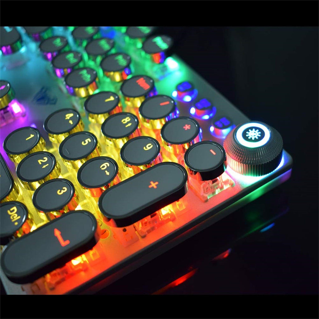 Punk Green Axis Wired Gaming Keyboard