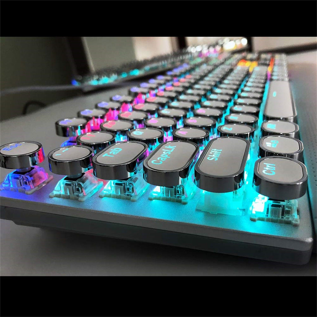 Punk Green Axis Wired Gaming Keyboard