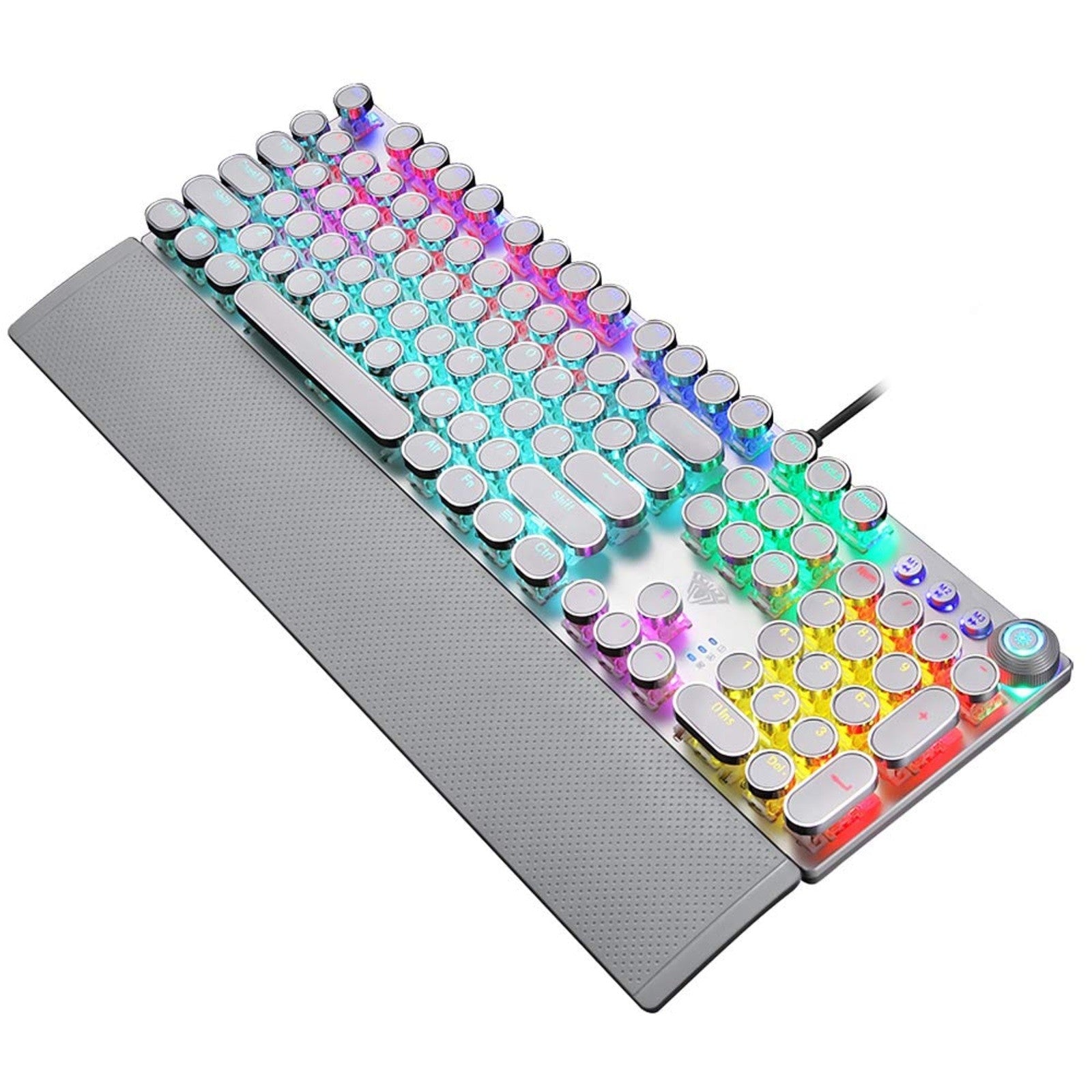 Punk Green Axis Wired Gaming Keyboard
