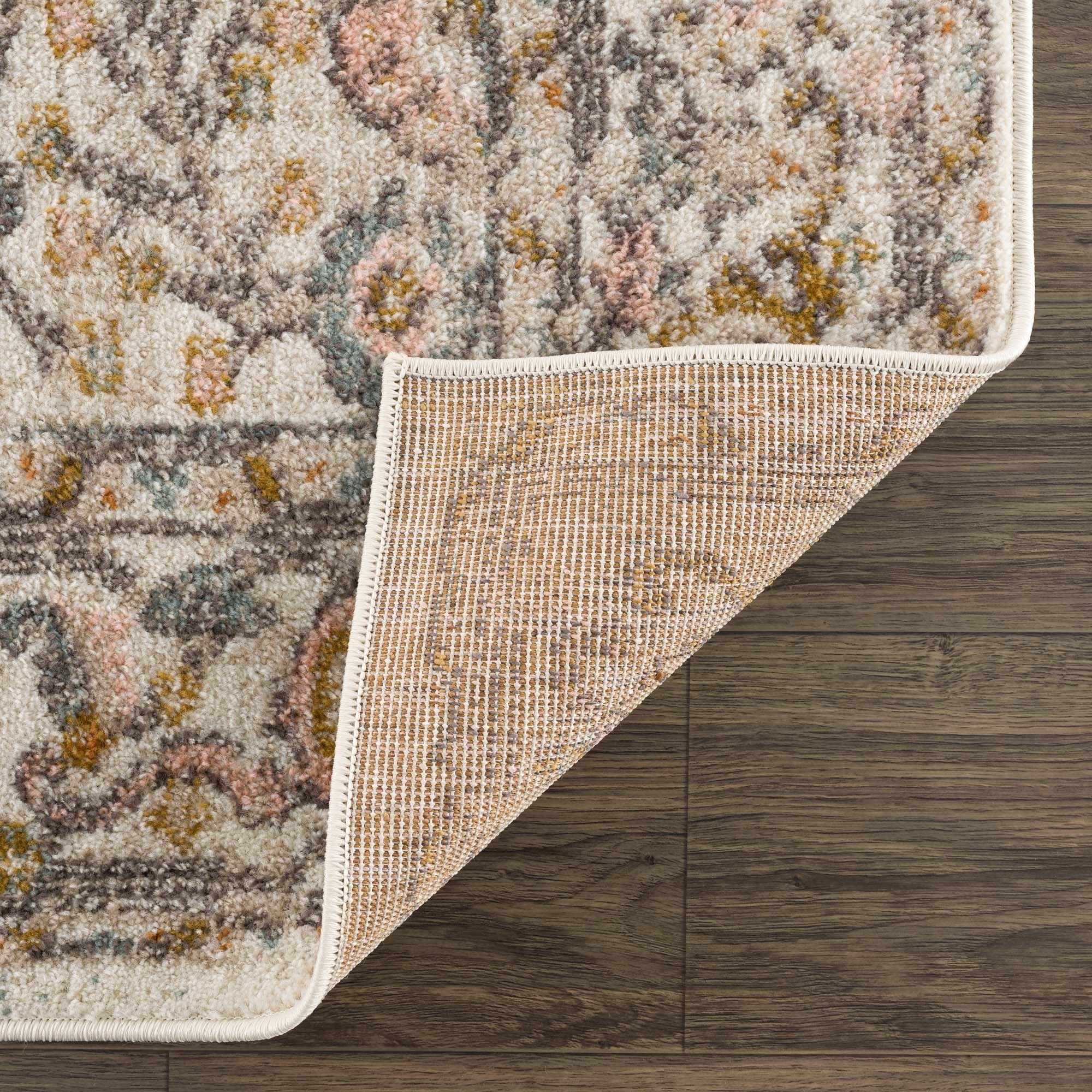 Herstmonceux Traditional Area Rug – Multicolor Medium Pile
