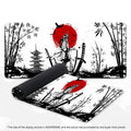Samurai Warrior Gaming Mouse Pad