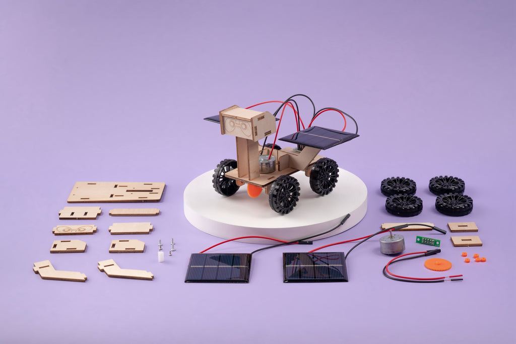 Solar Powered Mars Rover DIY STEM Kit – Educational Space Toy for Kids