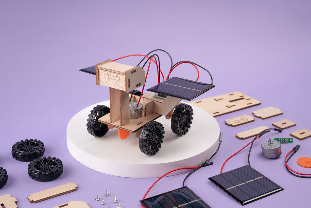 Solar Powered Mars Rover DIY STEM Kit – Educational Space Toy for Kids