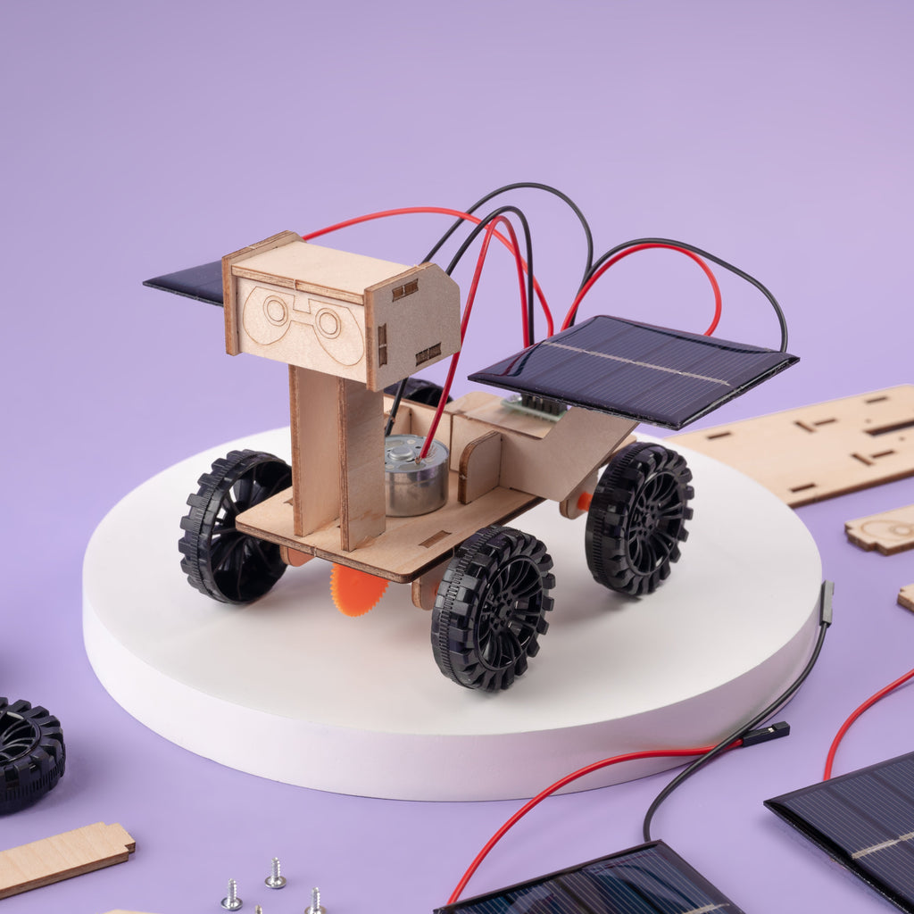 Solar Powered Mars Rover DIY STEM Kit – Educational Space Toy for Kids