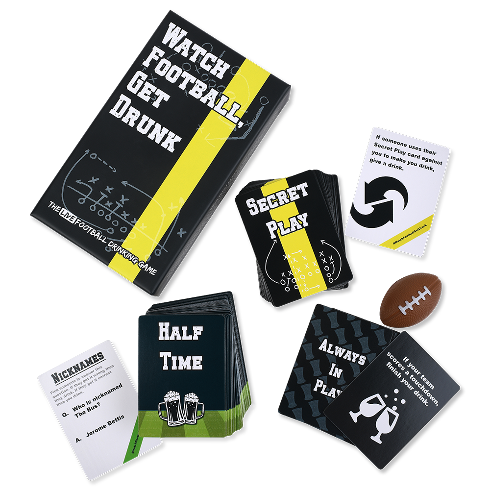 Watch Football Get Drunk – Live Football Drinking Game