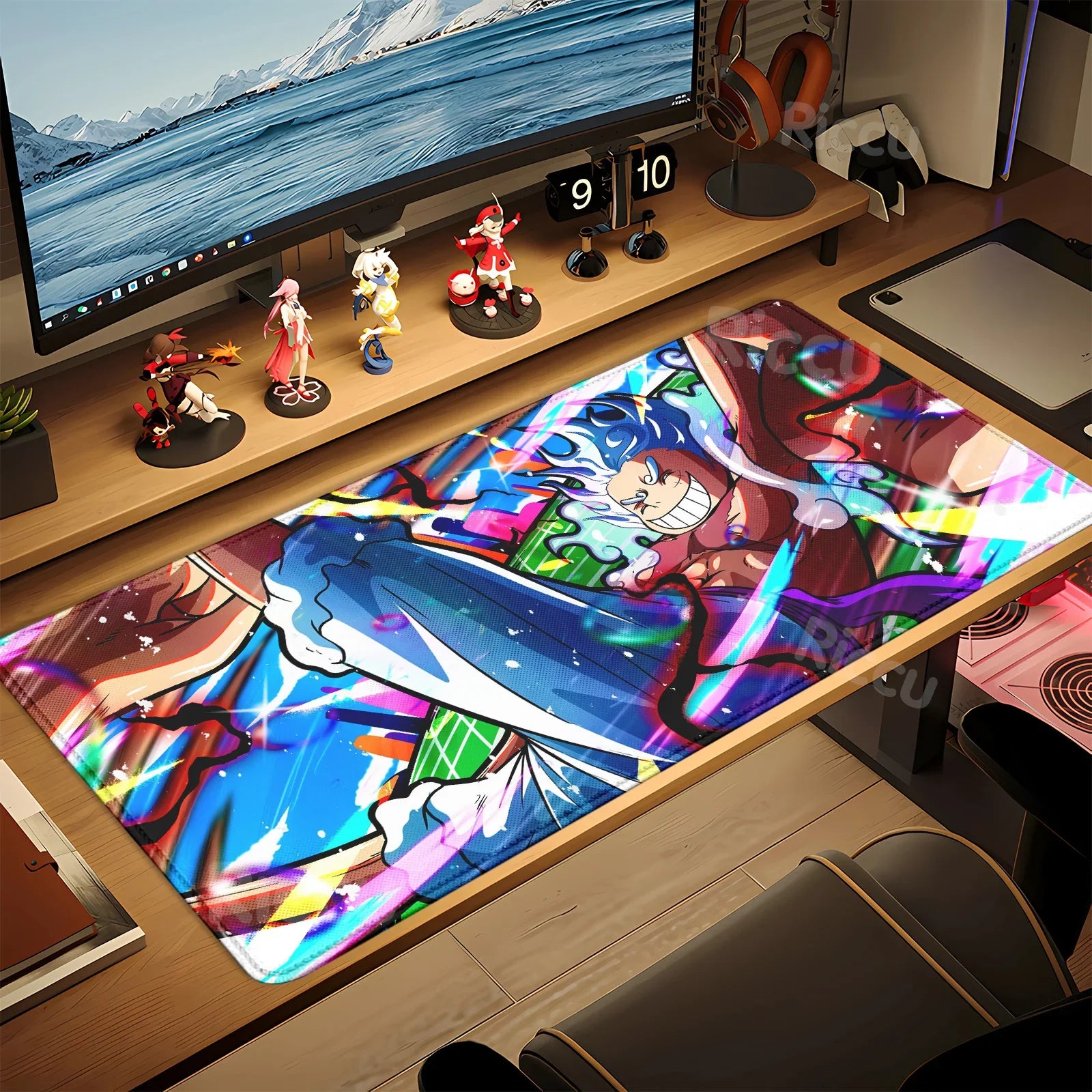 One Piece Anime Gaming Mouse Pad