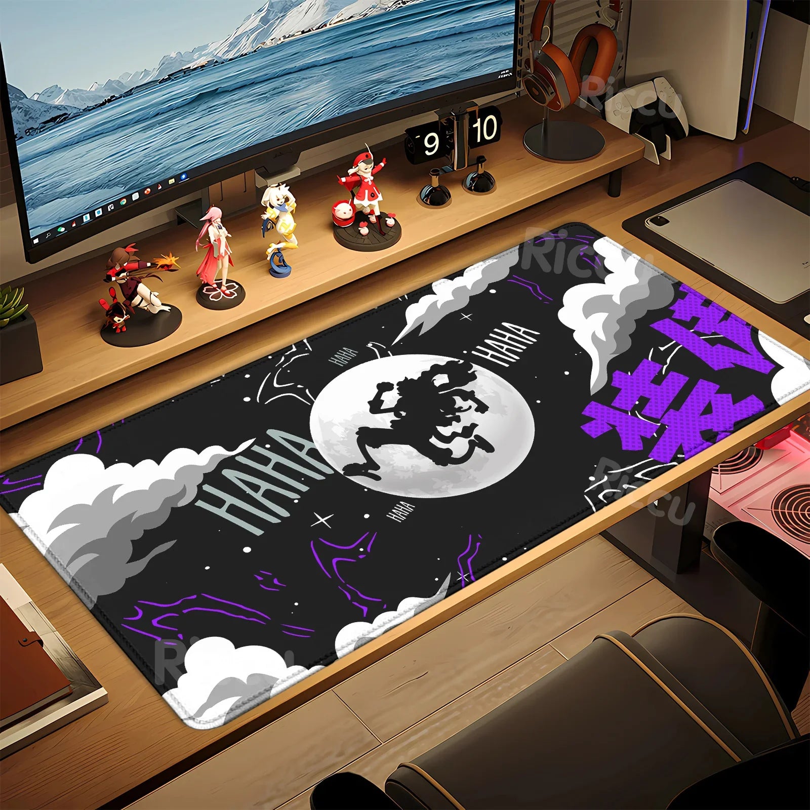 One Piece Anime Gaming Mouse Pad