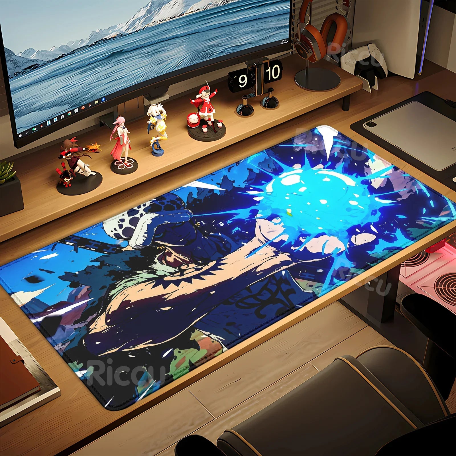 One Piece Anime Gaming Mouse Pad