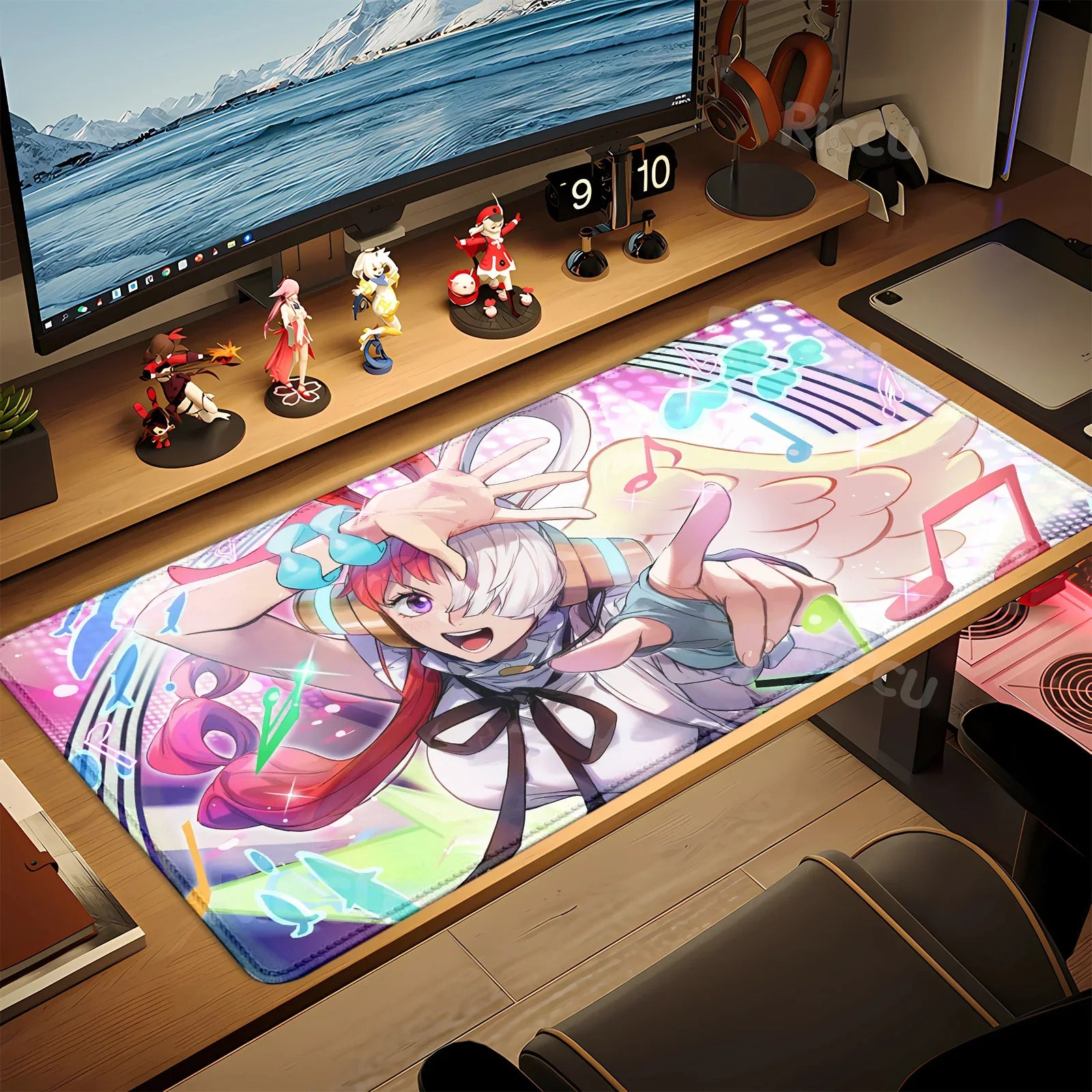 One Piece Anime Gaming Mouse Pad