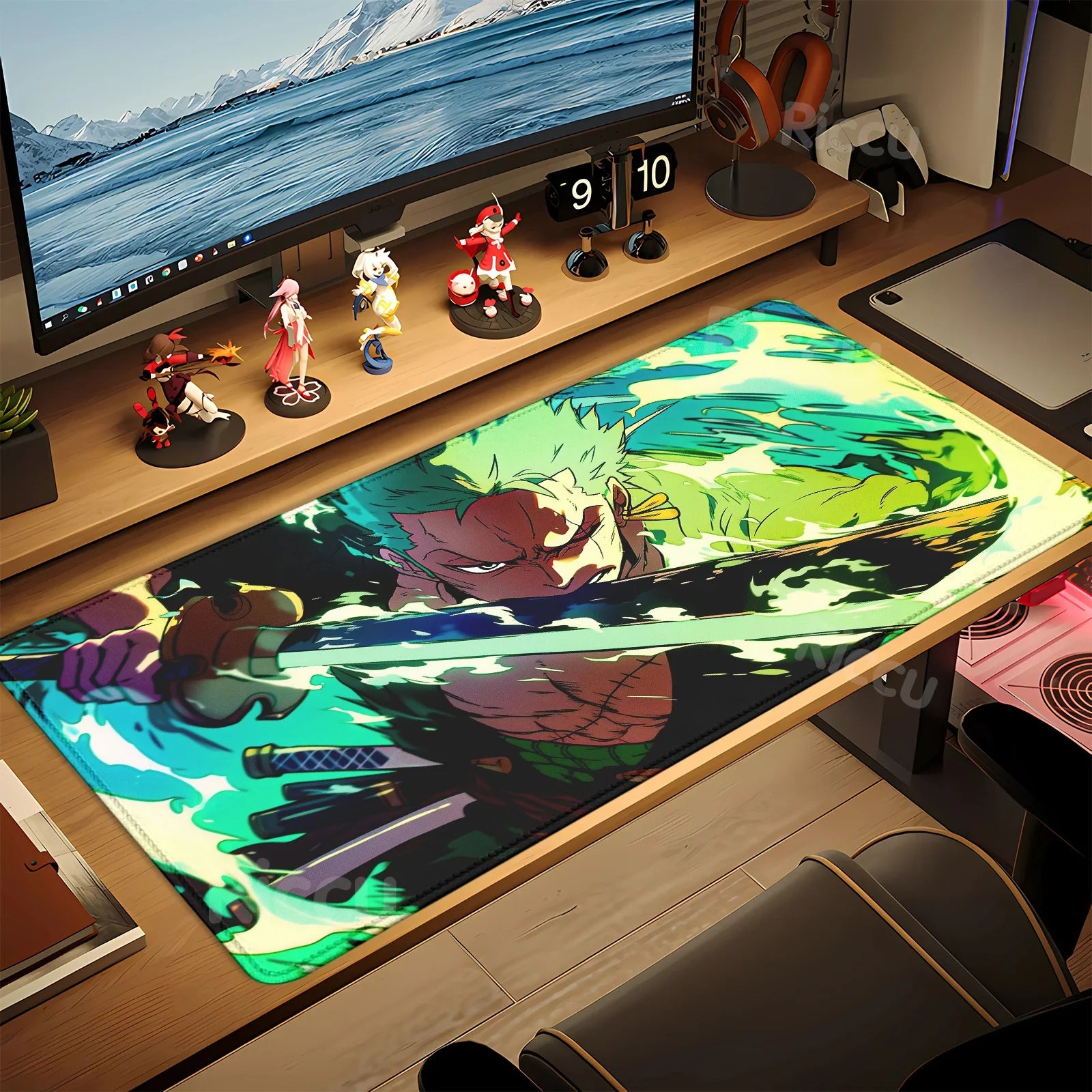 One Piece Anime Gaming Mouse Pad