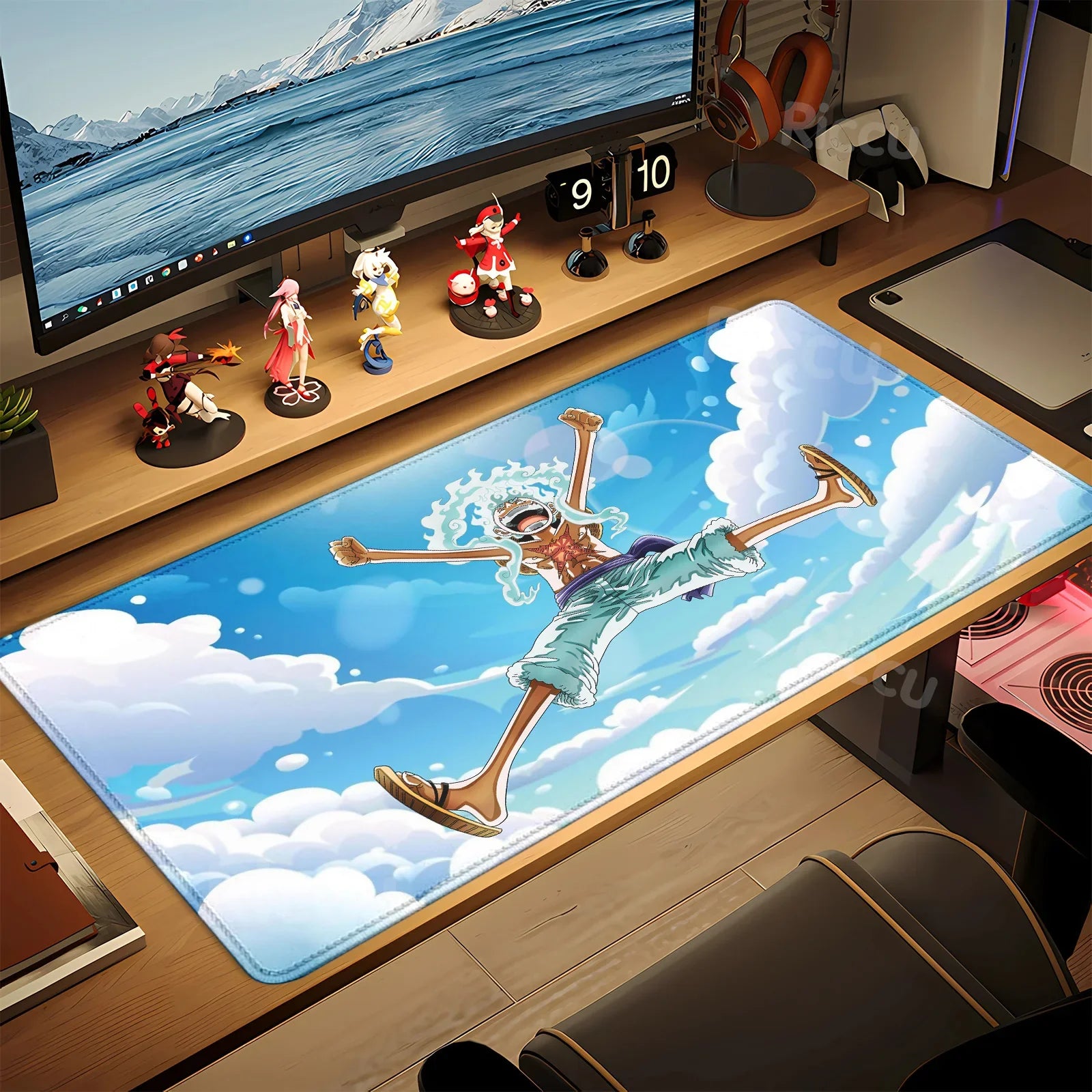 One Piece Anime Gaming Mouse Pad