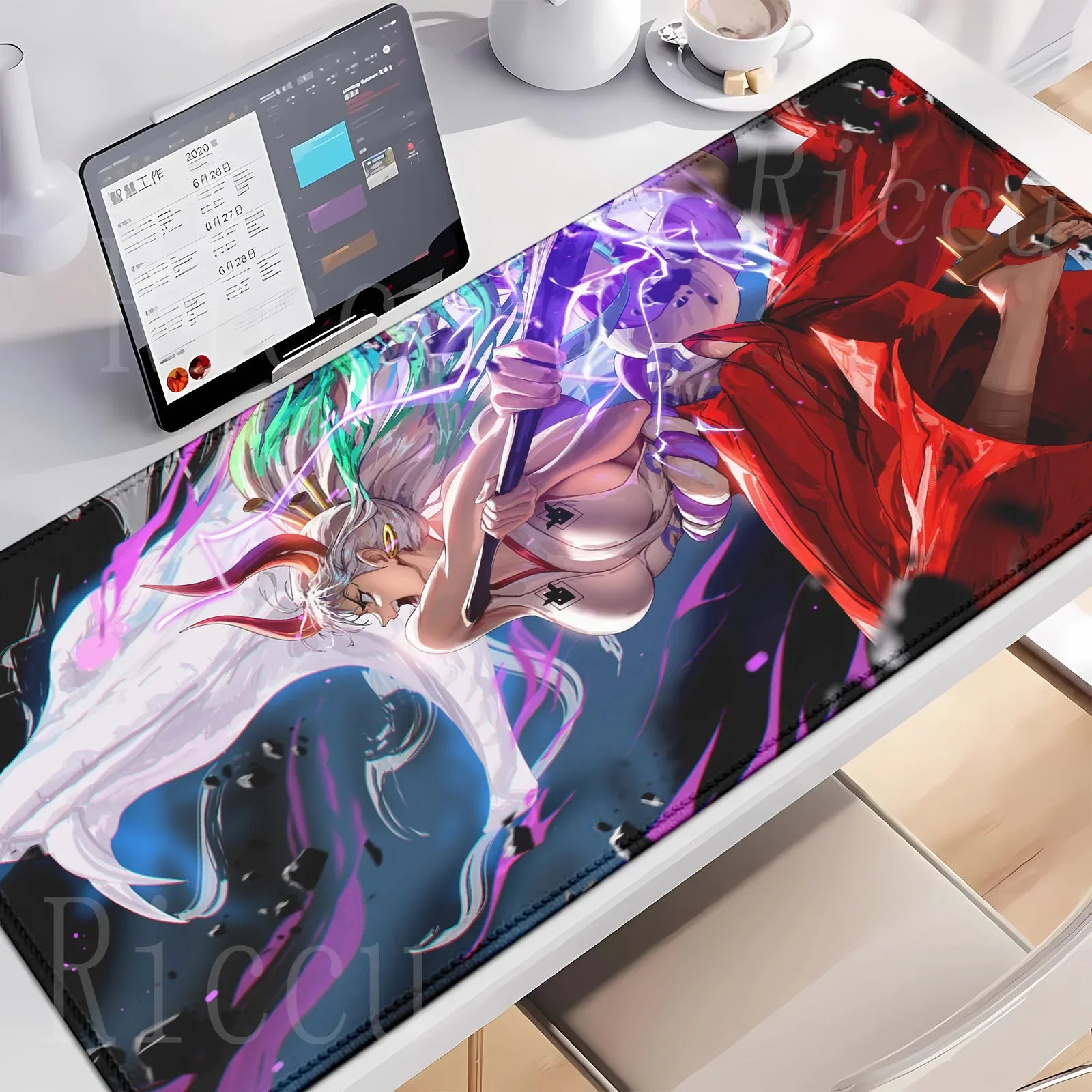 One Piece Anime Gaming Mouse Pad