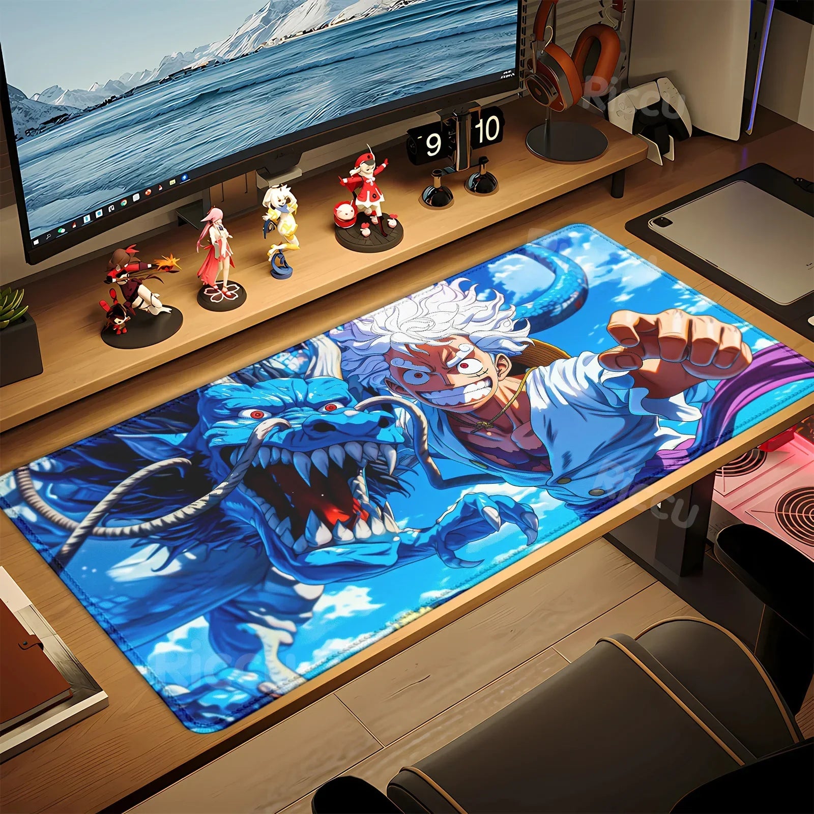 One Piece Anime Gaming Mouse Pad