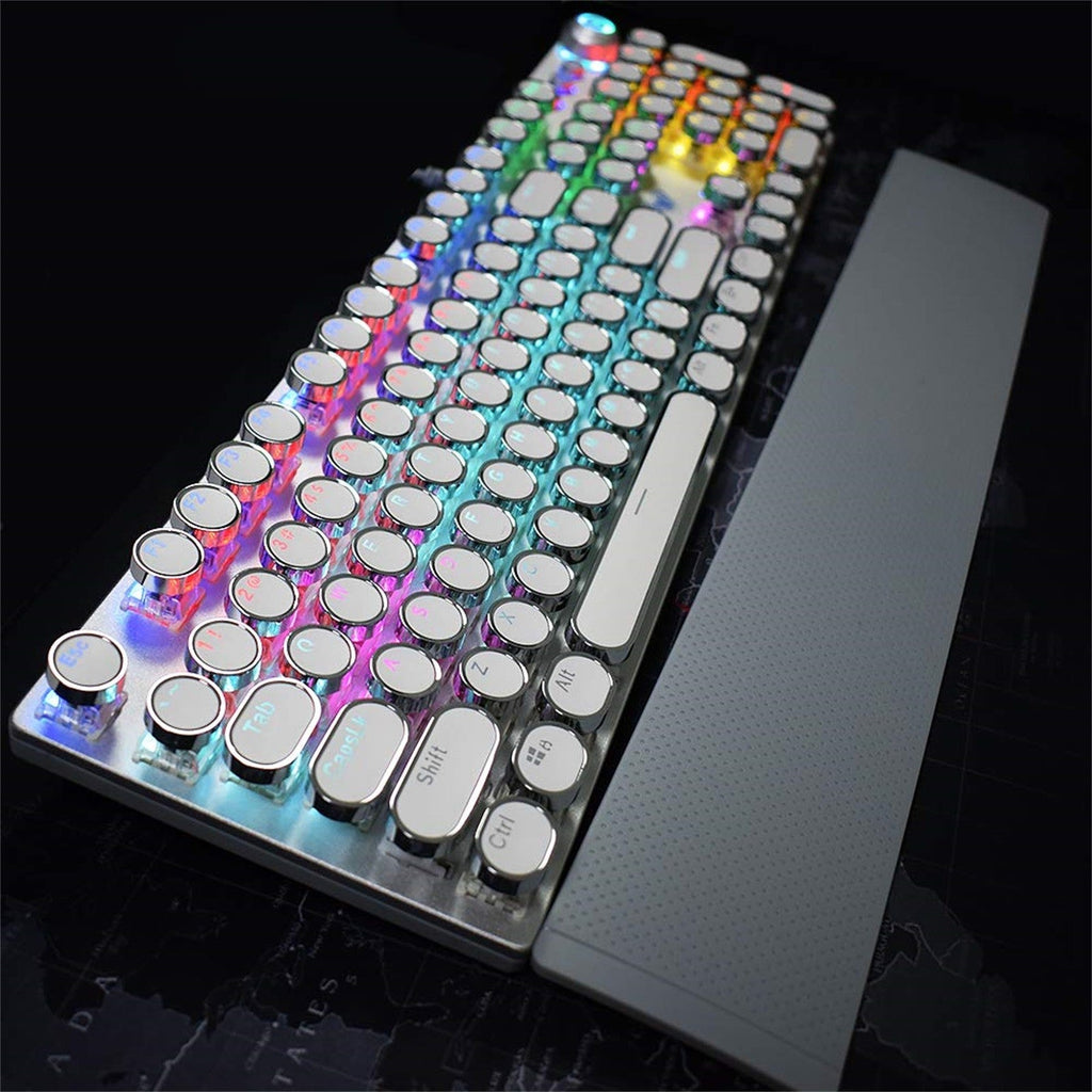 Punk Green Axis Wired Gaming Keyboard