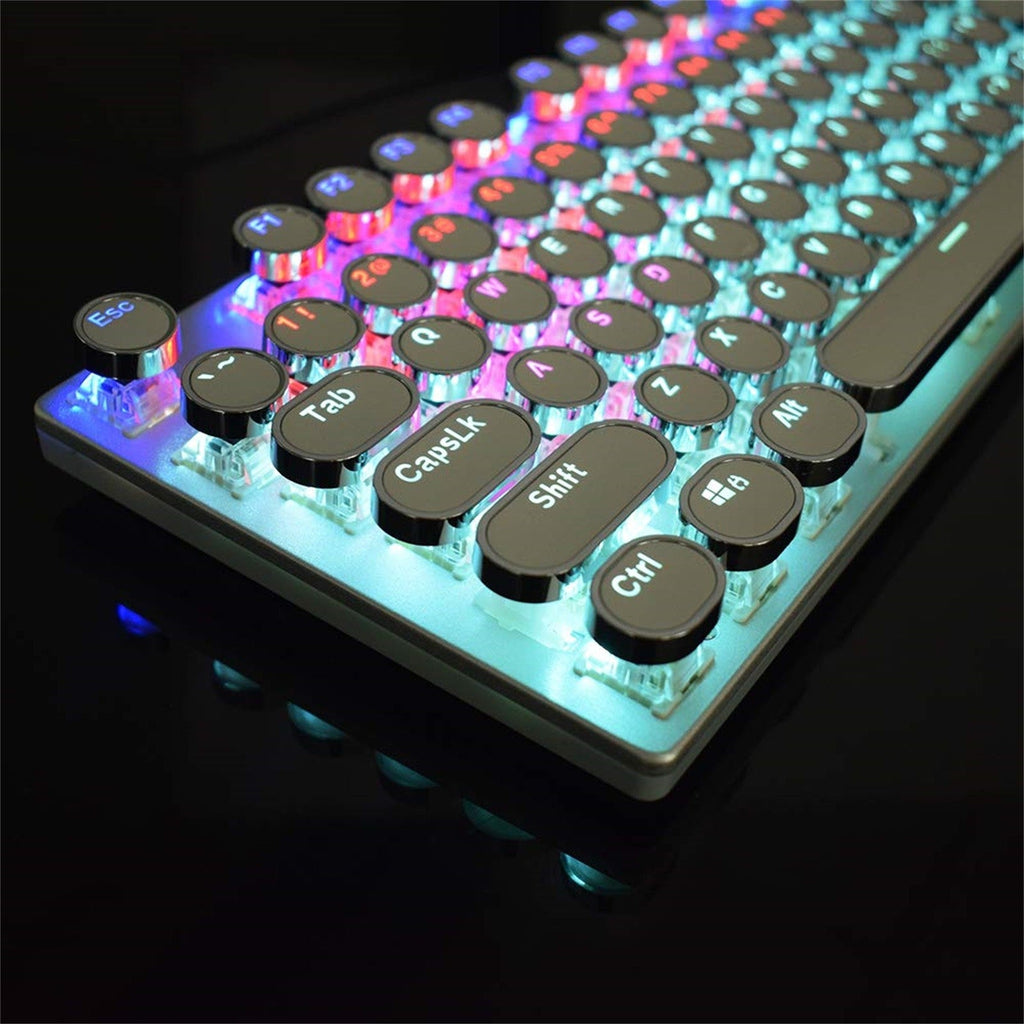Punk Green Axis Wired Gaming Keyboard