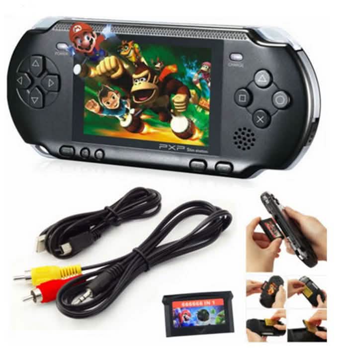 PXP3 Portable Handheld Game Console with 150+ Games