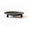Wrought Iron Trivet & Candle Holder – Heat-Resistant Matte Black