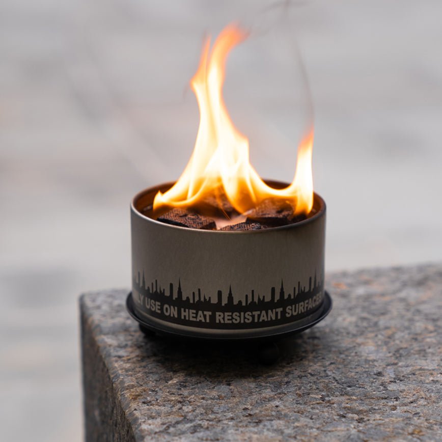 Wrought Iron Trivet & Candle Holder – Heat-Resistant Matte Black