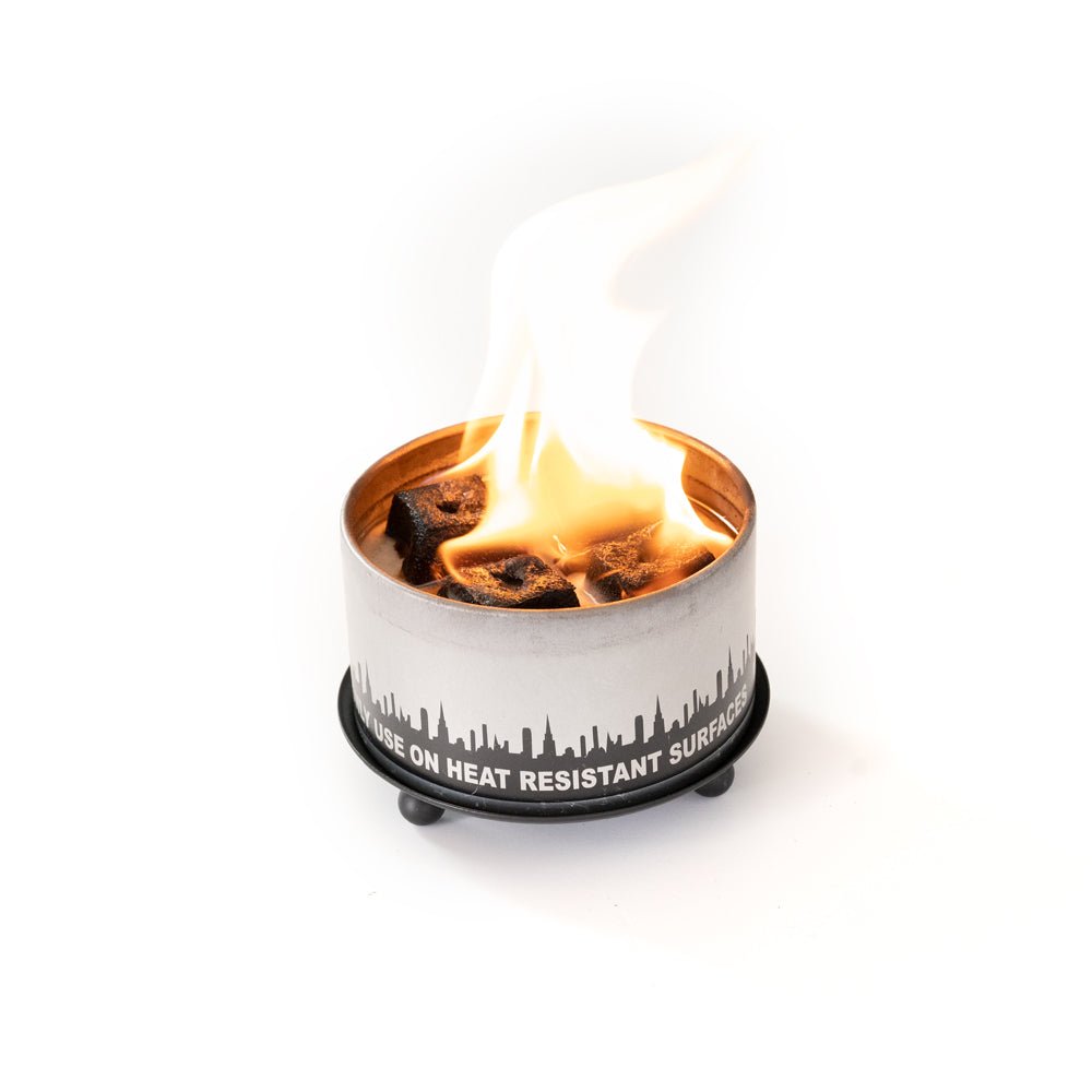 Wrought Iron Trivet & Candle Holder – Heat-Resistant Matte Black