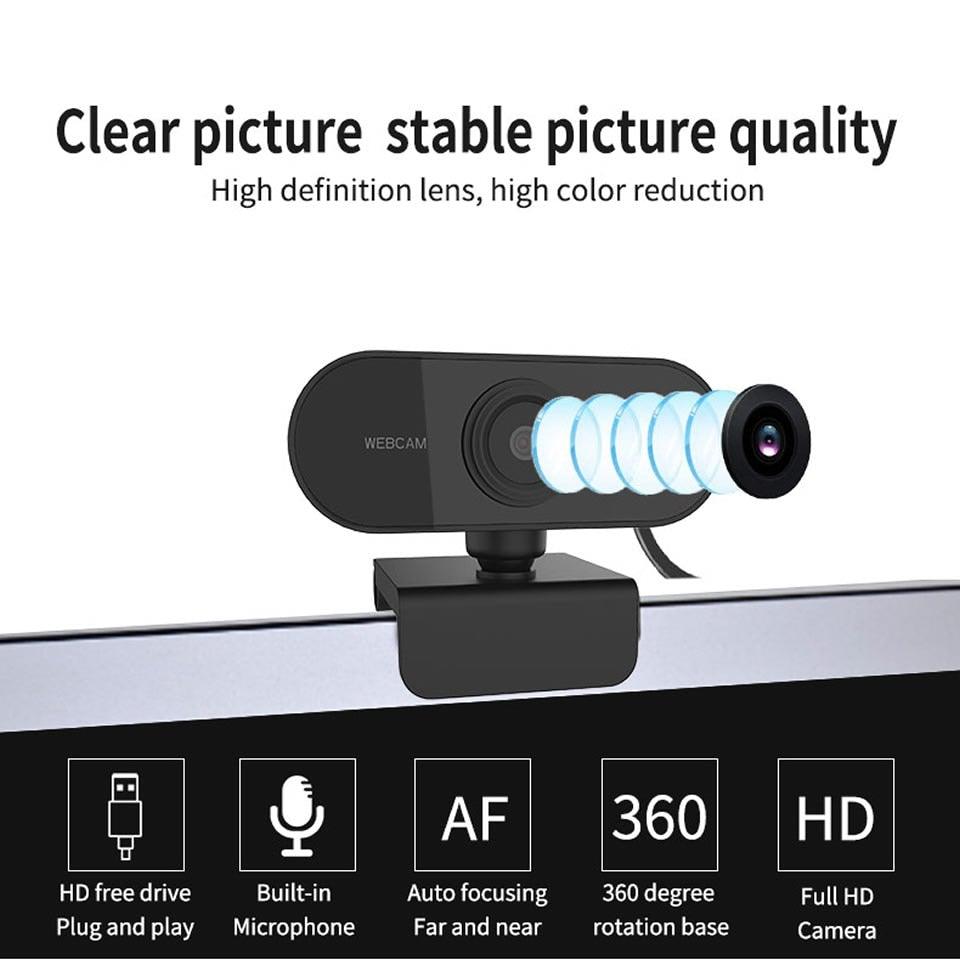 1080P USB Webcam with Microphone