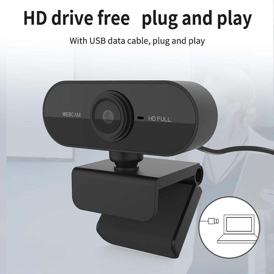 1080P USB Webcam with Microphone
